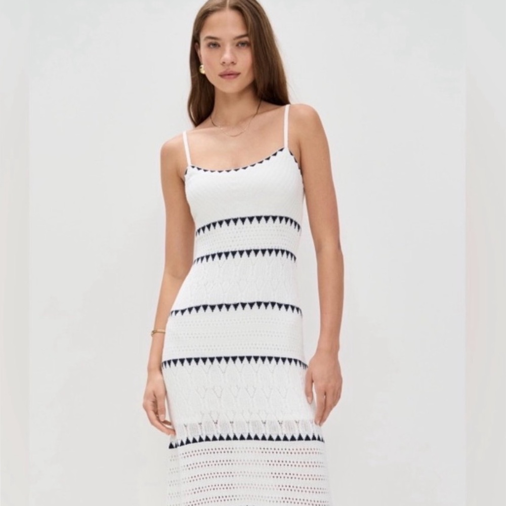 ZSUPPLY White and Black Women's dress